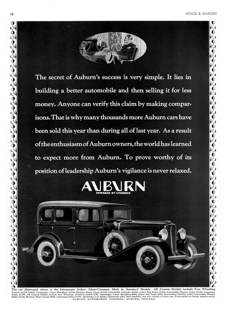 1931 Auburn 7